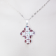 Small Cross - Adena-Silver Chain - 1